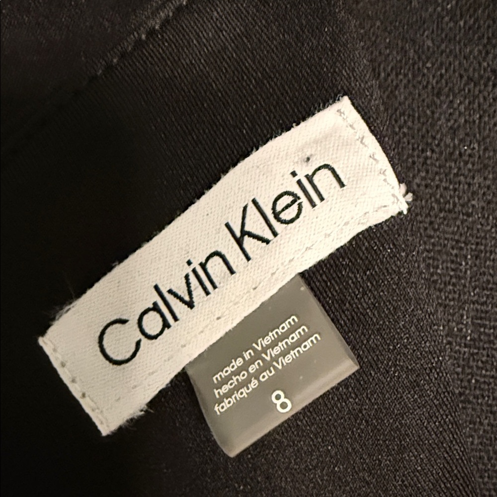 Calvin Klein Black and White Mini Dress - Picture 3 of 3